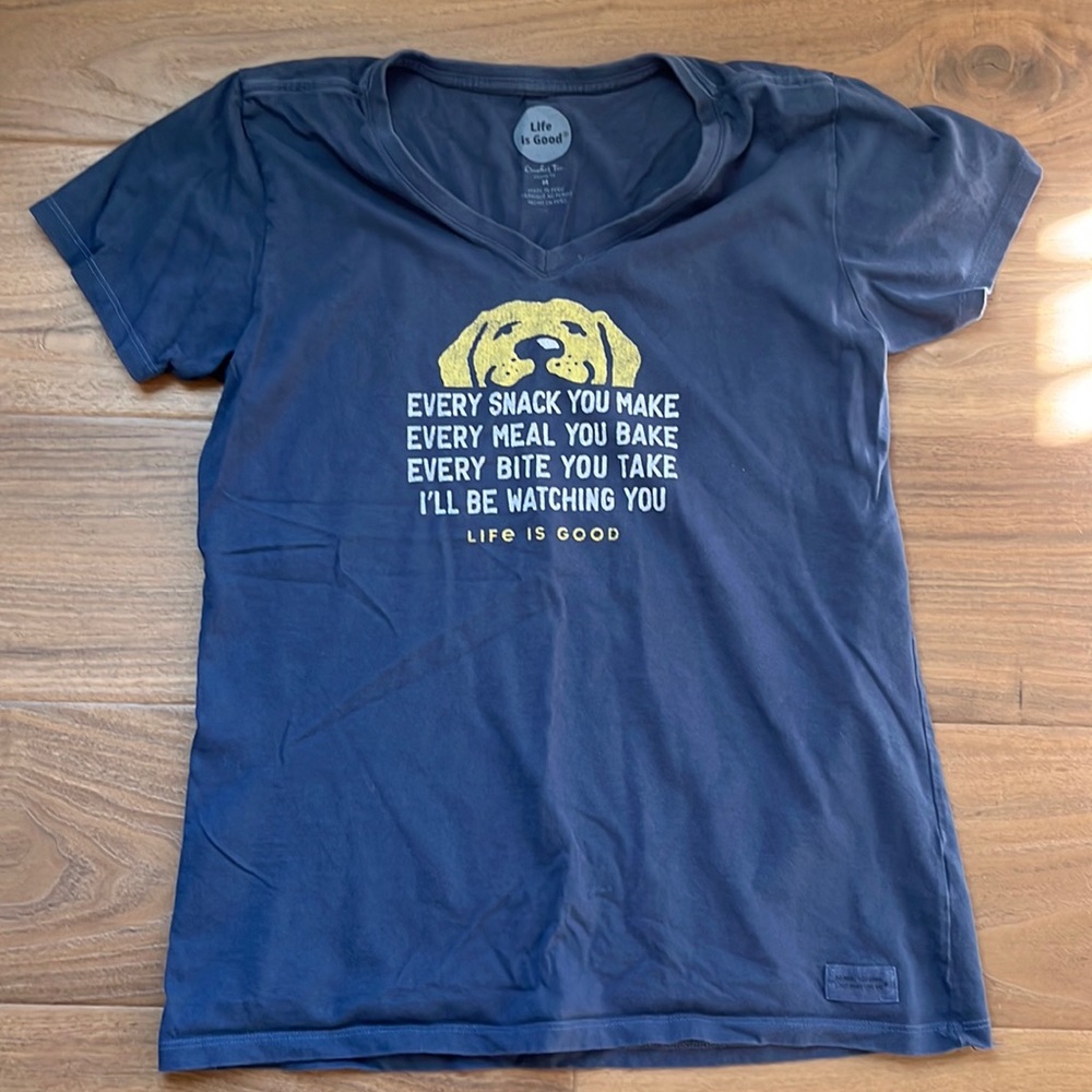 Life is Good Crusher Tee Womens Medium